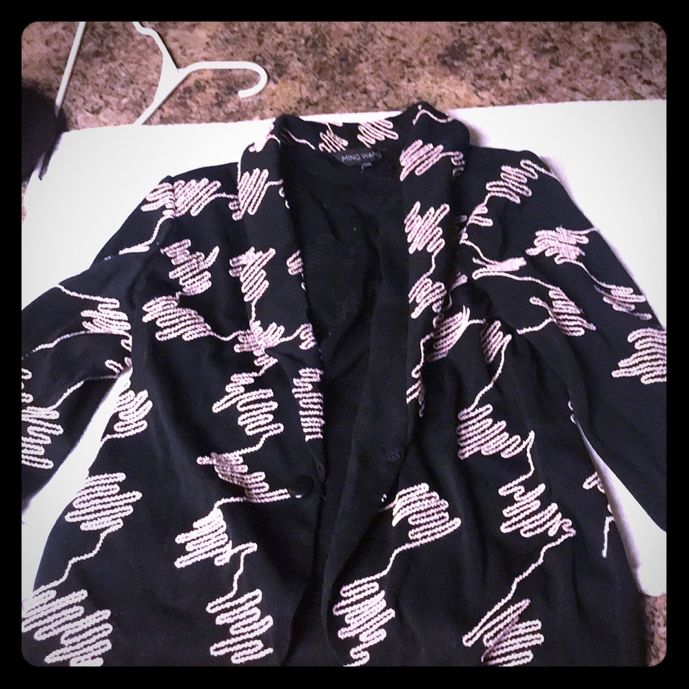 Pink and black jacket